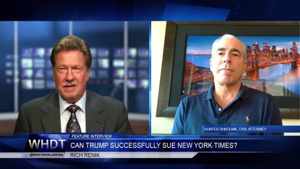 WHDT'de Hunter - Trump vs NYT
