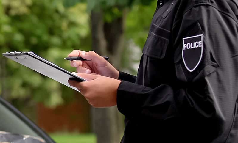 Police Report Car Crash