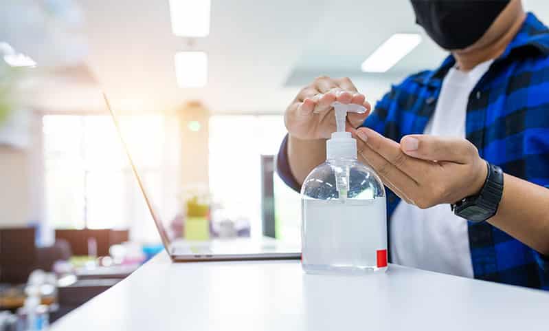 divulguer le travail COVID-19