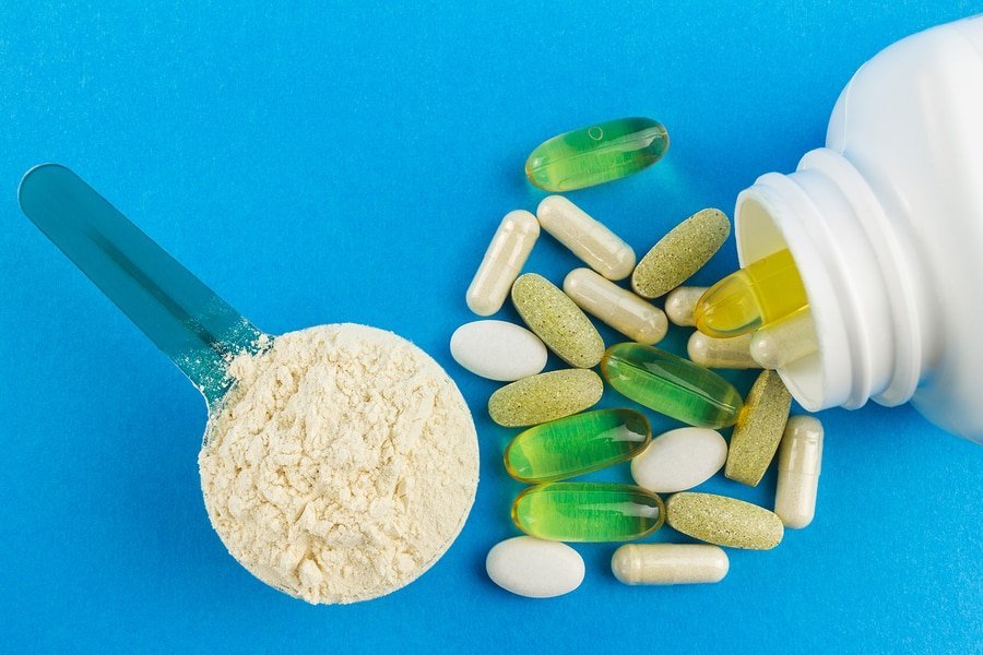 Glucosamine Sulfate Pills and Powder