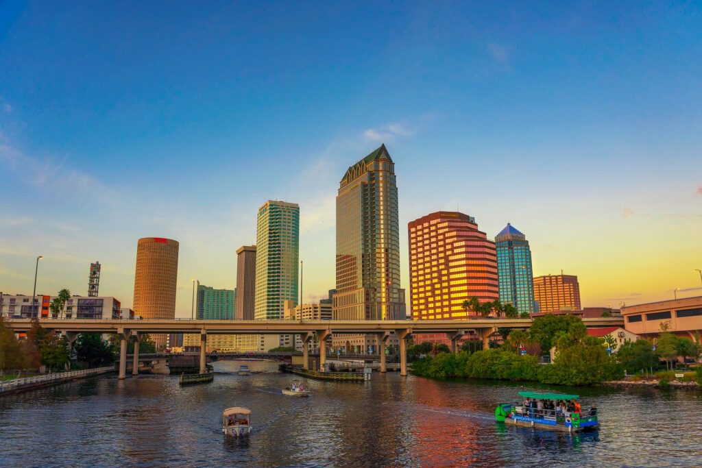 landscape view of tampa florida napoli shkolnik personal injury lawyer