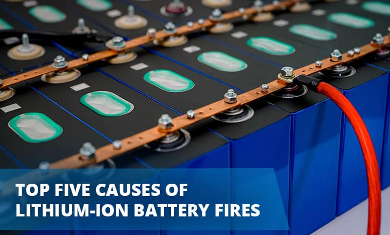 锂电池会引起火灾