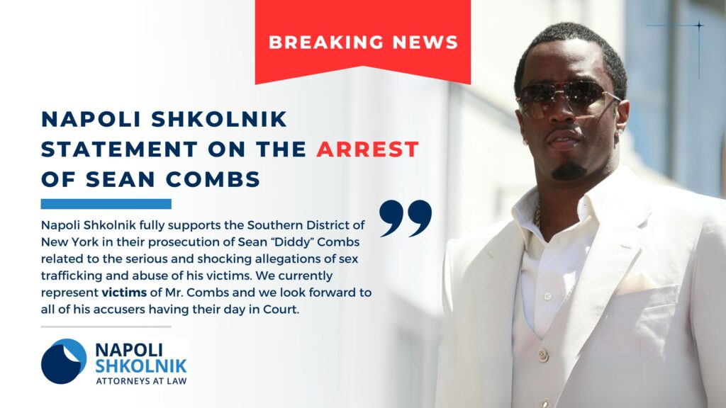 Napoli Shkolnik Statement on Sean Combs Arrest