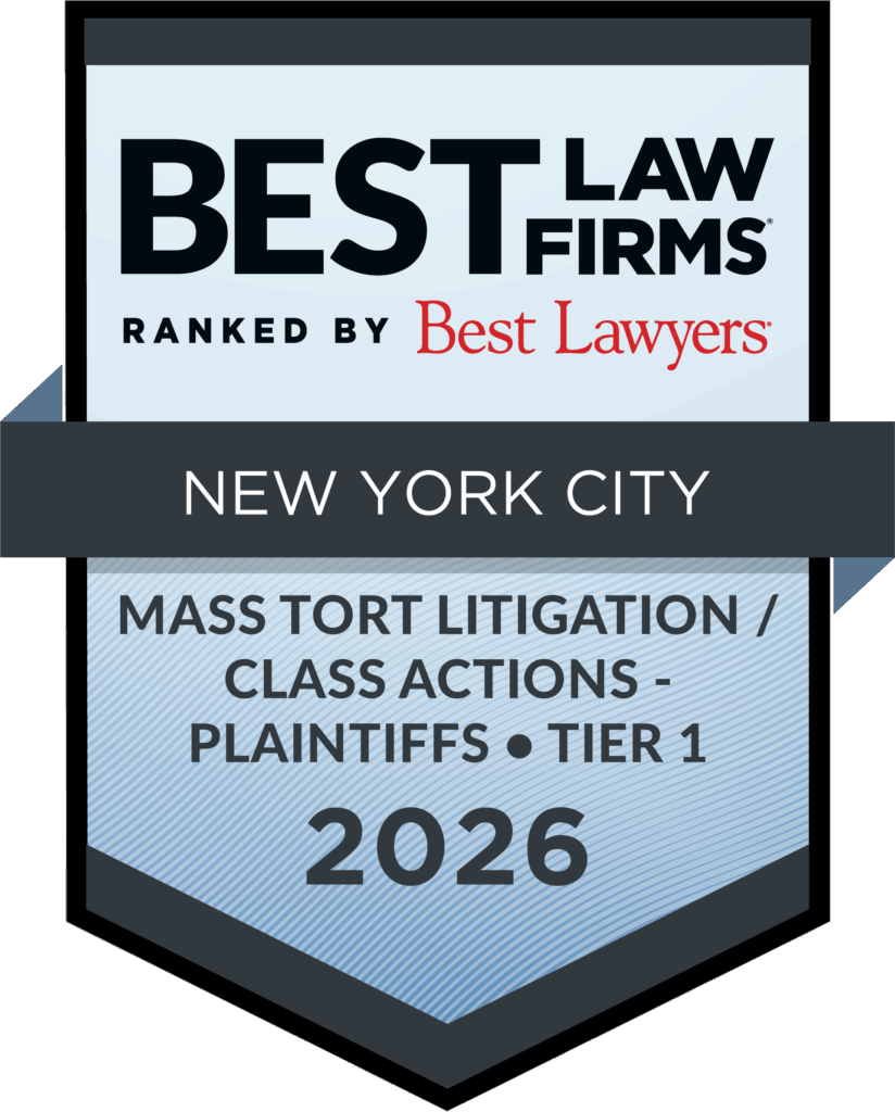 2026 Best Lawyers Mass Tort Class Actions NYC